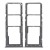 Sim Card Holder Tray For Tcl 306 White - Maxbhi Com