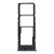 Sim Card Holder Tray For Motorola Moto E22 Black - Maxbhi Com