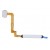 Fingerprint Sensor Flex Cable For Xiaomi Redmi 10 Prime 2022 White By - Maxbhi Com