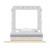 Sim Card Holder Tray For Samsung Galaxy Z Flip White - Maxbhi Com