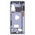 Lcd Frame Middle Chassis For Samsung Galaxy Note 20 5g Grey By - Maxbhi Com