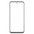 Replacement Front Glass For Motorola One 5g Ace Black By - Maxbhi Com