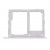 Sim Card Holder Tray For Samsung Galaxy Tab S5e White - Maxbhi Com