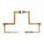 Fingerprint Sensor Flex Cable For Xiaomi Poco F4 Gt Silver By - Maxbhi Com