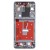 Lcd Frame Middle Chassis For Huawei Mate 50 Pro Black By - Maxbhi Com