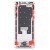 Lcd Frame Middle Chassis For Huawei Mate 50 Pro Orange By - Maxbhi Com