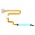 Fingerprint Sensor Flex Cable For Xiaomi Redmi Note 11s 5g Light Blue By - Maxbhi Com