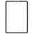 Replacement Front Glass For Apple Ipad Pro 11 2018 Silver By - Maxbhi Com
