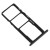 Sim Card Holder Tray For Nokia 1 4 Black - Maxbhi Com