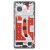 Lcd Frame Middle Chassis For Honor 80 5g Black By - Maxbhi Com