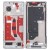 Lcd Frame Middle Chassis For Honor 80 5g White By - Maxbhi Com
