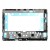 Lcd Frame Middle Chassis For Samsung Galaxy Note 10 1 2014 Black By - Maxbhi Com