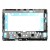Lcd Frame Middle Chassis For Samsung Galaxy Note 10 1 2014 Silver By - Maxbhi Com