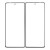 Replacement Front Glass For Honor Magic V White By - Maxbhi Com