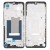 Lcd Frame Middle Chassis For Zte Blade V40 Vita Black By - Maxbhi Com