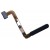 Fingerprint Sensor Flex Cable For Oppo F23 5g Black By - Maxbhi Com