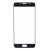 Replacement Front Glass For Samsung Galaxy A7 2016 Black By - Maxbhi Com