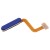 Fingerprint Sensor Flex Cable For Samsung Galaxy M51 Blue By - Maxbhi Com