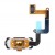 Fingerprint Sensor Flex Cable For Samsung Galaxy A7 2017 Black By - Maxbhi Com