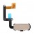 Fingerprint Sensor Flex Cable For Samsung Galaxy A7 2017 Gold By - Maxbhi Com