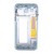 Lcd Frame Middle Chassis For Samsung Galaxy A7 2017 Blue By - Maxbhi Com