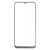 Replacement Front Glass For Samsung Galaxy A03 Black By - Maxbhi Com