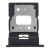 Sim Card Holder Tray For Xiaomi Mi 11 Lite 5g Black - Maxbhi Com