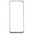 Replacement Front Glass For Oppo A74 Black By - Maxbhi Com