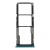 Sim Card Holder Tray For Xiaomi Redmi Note 9 5g Green - Maxbhi Com