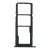 Sim Card Holder Tray For Lg K51s Black - Maxbhi Com
