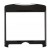 Front Glass Lens For Blackberry Curve 8300 Black - Maxbhi Com