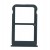 Sim Card Holder Tray For Meizu 16 Plus Black - Maxbhi Com