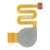 Fingerprint Sensor Flex Cable For Zte Blade V9 Vita Black By - Maxbhi Com