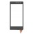 Touch Screen Digitizer For Lava X41 Plus Black By - Maxbhi Com