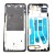 Lcd Frame Middle Chassis For Infinix Note 30 5g Black By - Maxbhi Com