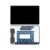 Lcd With Touch Screen For Xiaomi Mi Pad 5 Pro 12 4 Silver By - Maxbhi Com