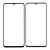 Replacement Front Glass For Realme Narzo N53 Black By - Maxbhi Com