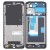 Lcd Frame Middle Chassis For Vivo Y02t Black By - Maxbhi Com