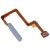 Fingerprint Sensor Flex Cable For Xiaomi Redmi K40s White By - Maxbhi Com