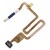 Fingerprint Sensor Flex Cable For Oppo A55 Black By - Maxbhi Com