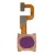 Fingerprint Sensor Flex Cable For Oppo A7x White By - Maxbhi Com
