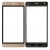 Replacement Front Glass For Cubot Echo Coffee By - Maxbhi Com