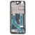 Lcd Frame Middle Chassis For Tcl 30 V 5g Black By - Maxbhi Com