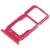 Sim Card Holder Tray For Oppo R11s Red - Maxbhi Com
