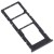 Sim Card Holder Tray For Tecno Camon 16 S Black - Maxbhi Com