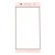 Replacement Front Glass For Huawei Ascend P6 Pink By - Maxbhi Com