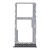 Sim Card Holder Tray For Tcl 20 Xe Black - Maxbhi Com