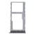 Sim Card Holder Tray For Tcl 20 Xe White - Maxbhi Com