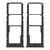 Sim Card Holder Tray For Tcl 408 Blue - Maxbhi Com