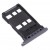 Sim Card Holder Tray For Meizu 17 Black - Maxbhi Com